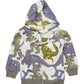 BOYS DINO PRINTED ZIPPER HOODIE