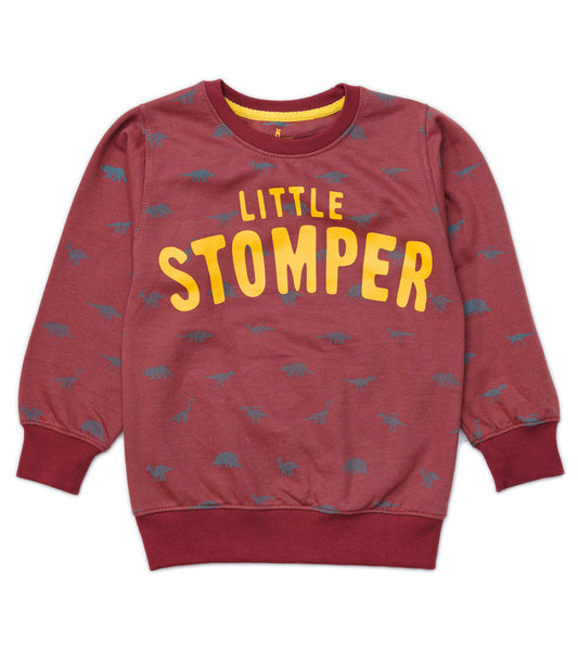 BOYS LITTLE STOMPER FLEECE SWEATSHIRT