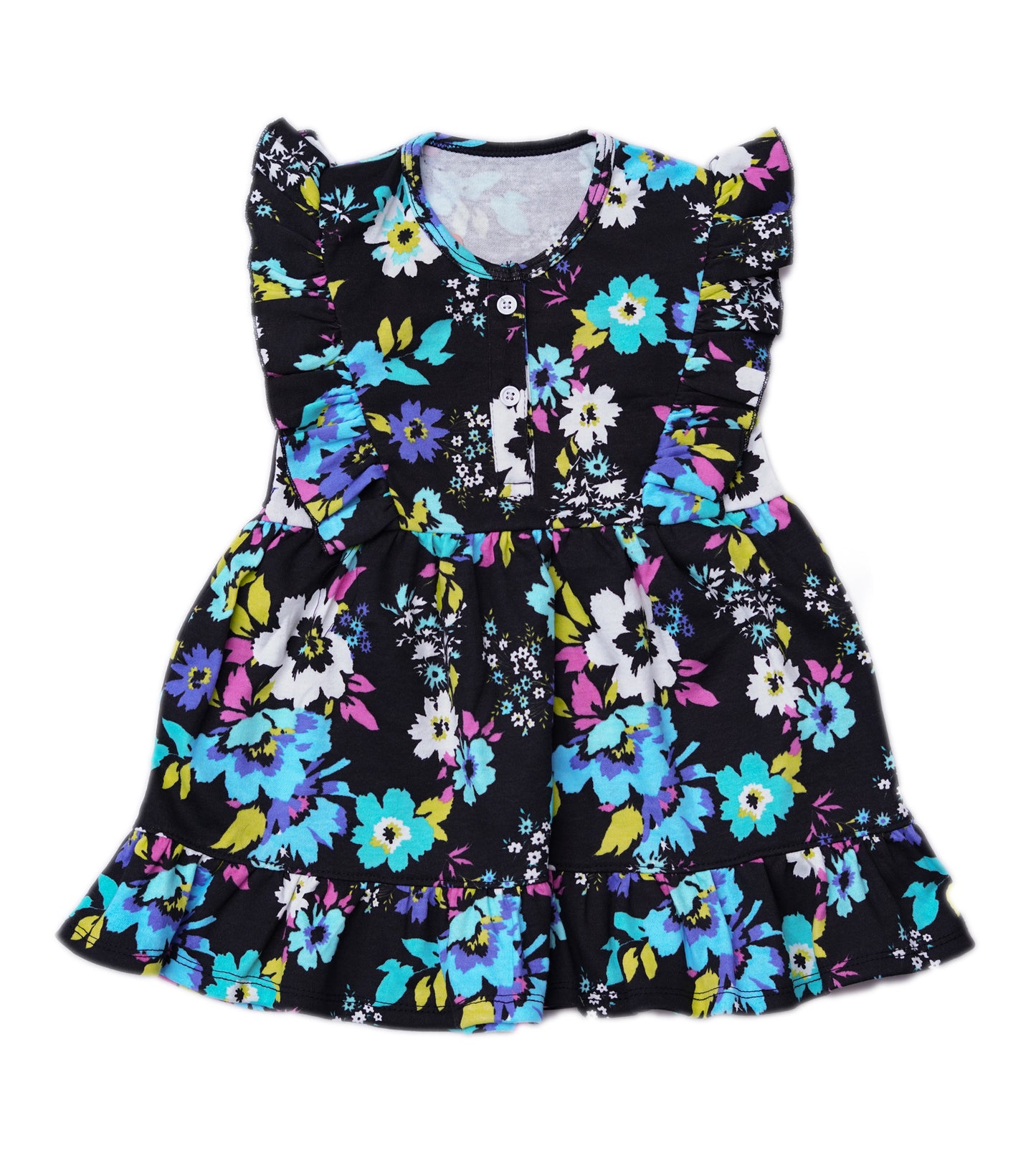 GIRLS SPRING FLORAL PRINTED TOP