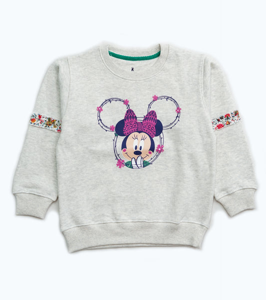 GIRLS MINNIE SWEATSHIRT