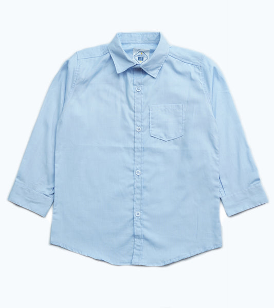 BOYS SKY BLUE CASUAL SHIRT