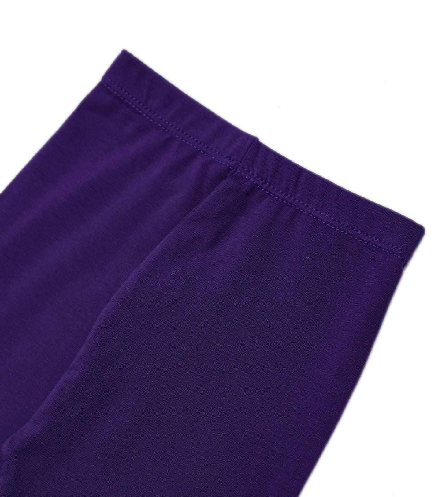 GIRLS LYCRA JERSEY PURPLE TIGHTS