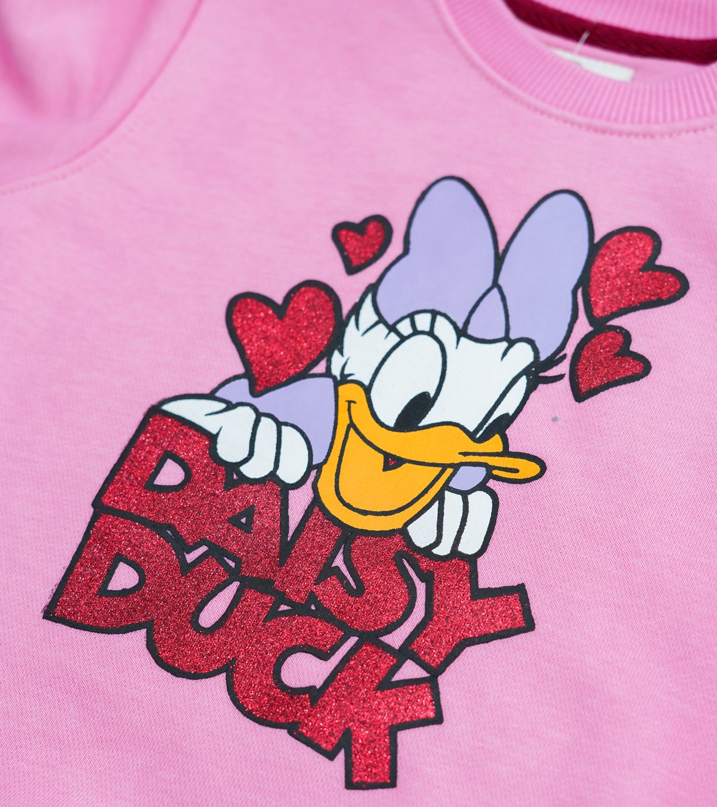 GIRLS DAISY DUCK SWEATSHIRT