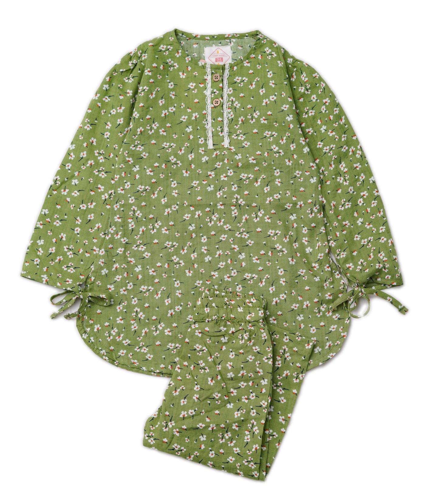 GIRLS 2PC PRINTED LAWN SUIT