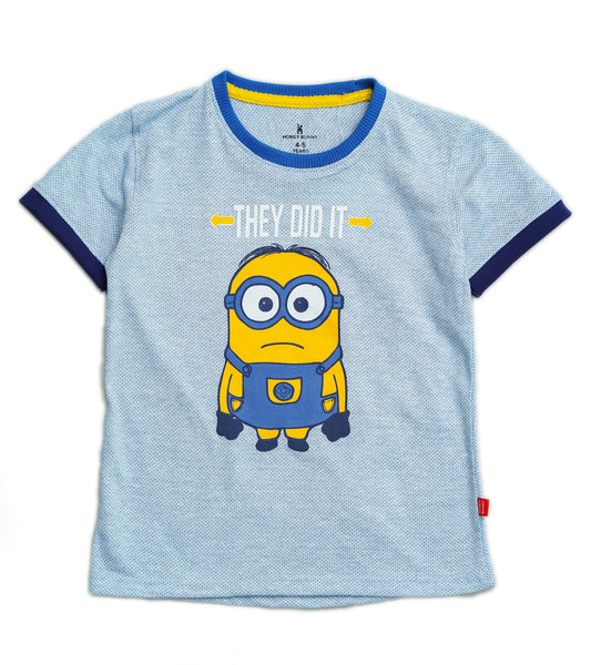 BOYS MINION GRAPHIC T-SHIRT