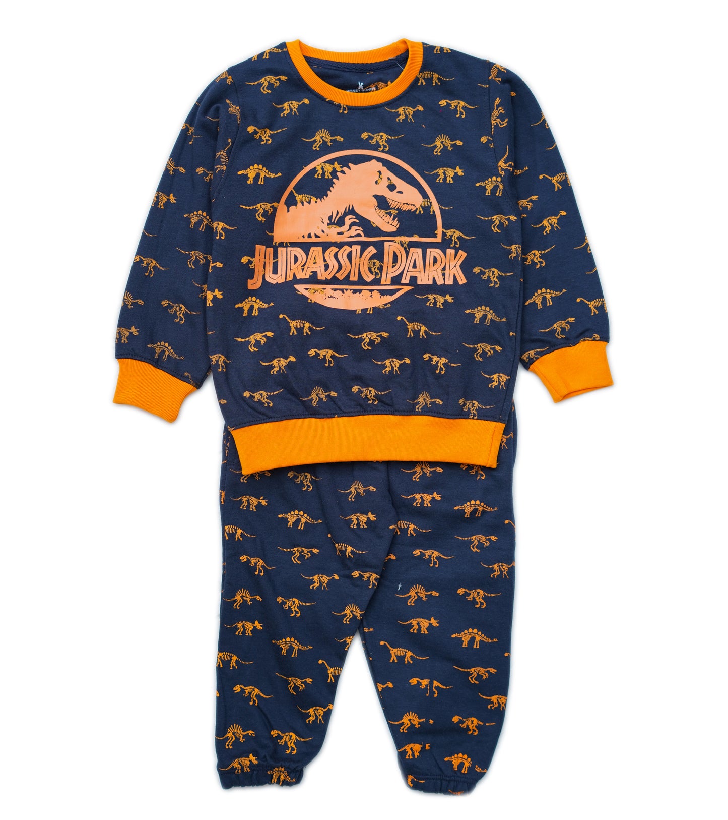 BOYS JURASSIC PARK PRINTED FLEECE 2PC SET