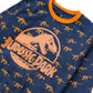 BOYS JURASSIC PARK PRINTED FLEECE 2PC SET