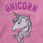 GIRLS UNICORN PINK FLEECE SWEAT SHIRT