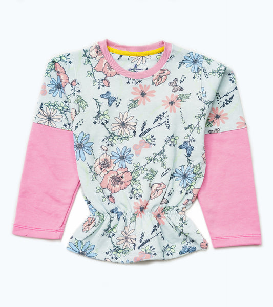 GIRLS DAISY GARDEN SWEATSHIRT