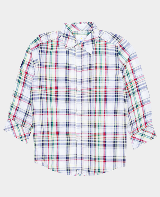 BOYS MULTI CHECK SHIRT