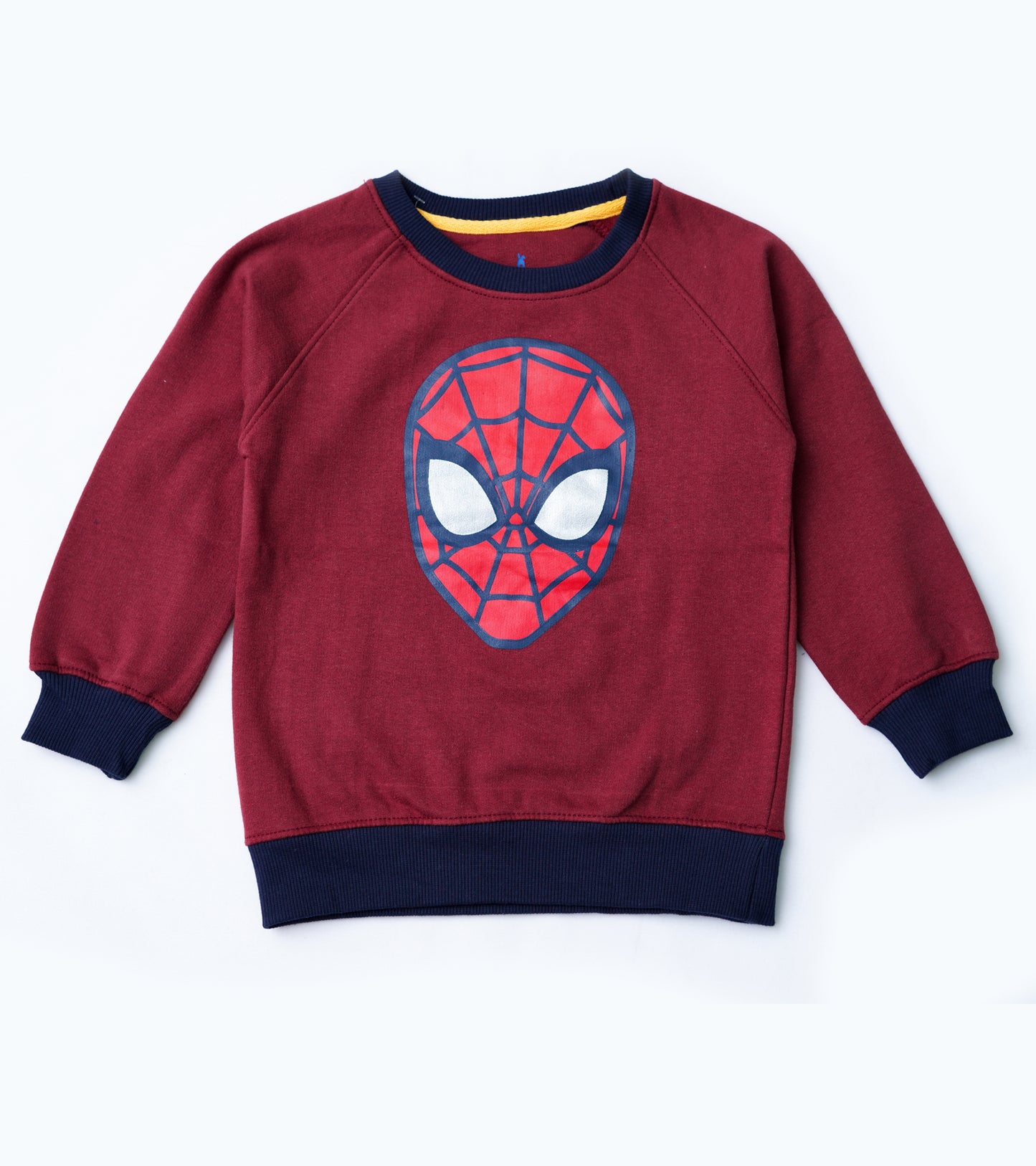 BOYS SPIDER MAN FLEECE SWEAT SHIRT