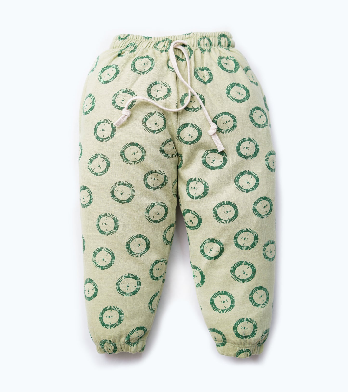 BOYS LION PRINTED FLEECE TROUSER