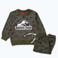 BOYS JURASSIC PARK PRINTED 2PC SET