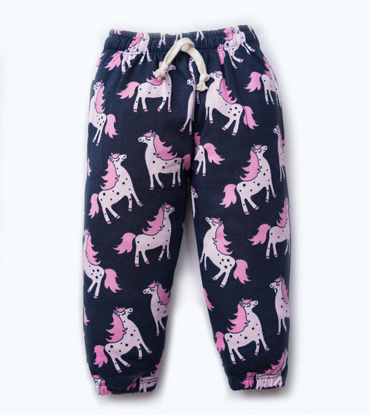 GIRLS UNICORN PRINTED TROUSER