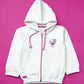 GIRLS CALIFORNIA ZIPPER HOODIE