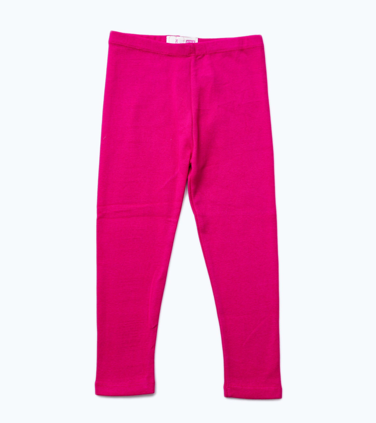 GIRLS HOT PINK BASIC TIGHTS