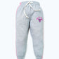 GIRLS PINK SIDE PANNEL FLEECE TROUSER