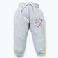 GIRLS GREEN SIDE PANNEL FLEECE TROUSER